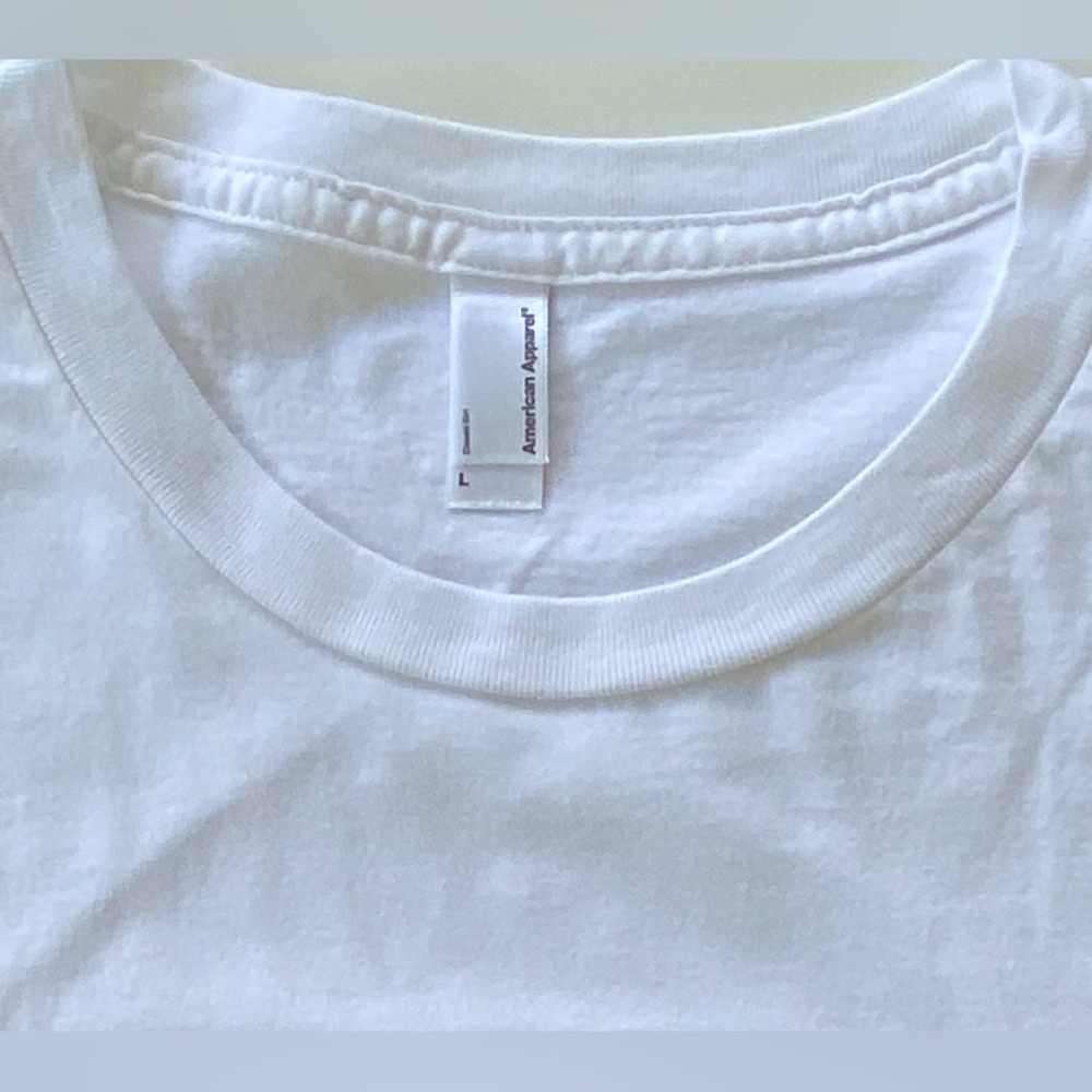 Vintage American Apparel T-Shirt, “Only Time I fly Coach”, Short Sleeve T-Shirt - Picture 3 of 8